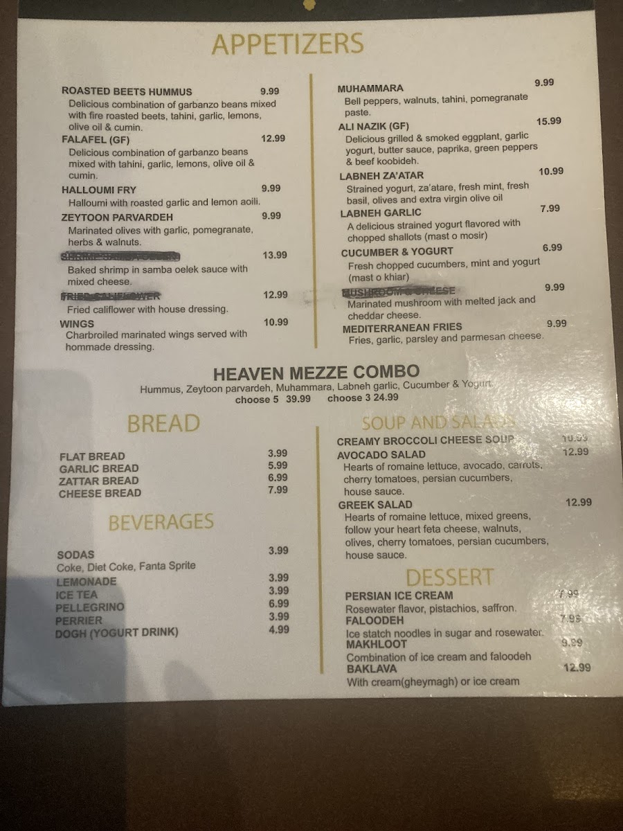 Menu Heaven On A Fork-3